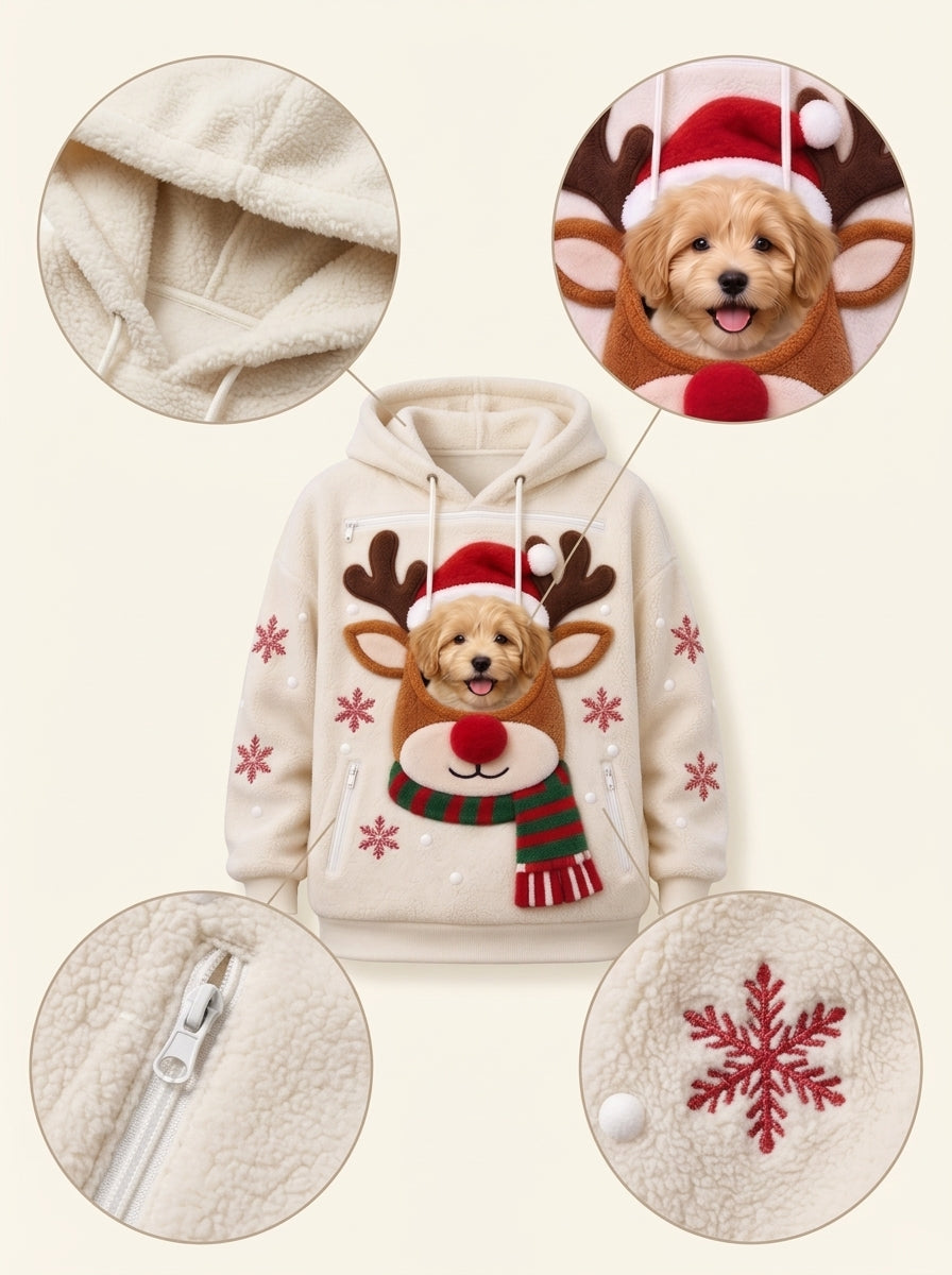 Snorali™ Cozy Pet Carrier Hoodie