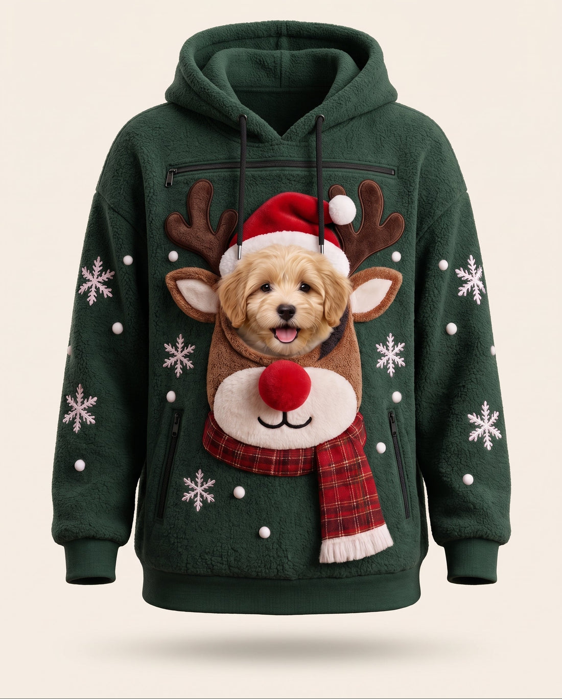 Snorali™ Cozy Pet Carrier Hoodie