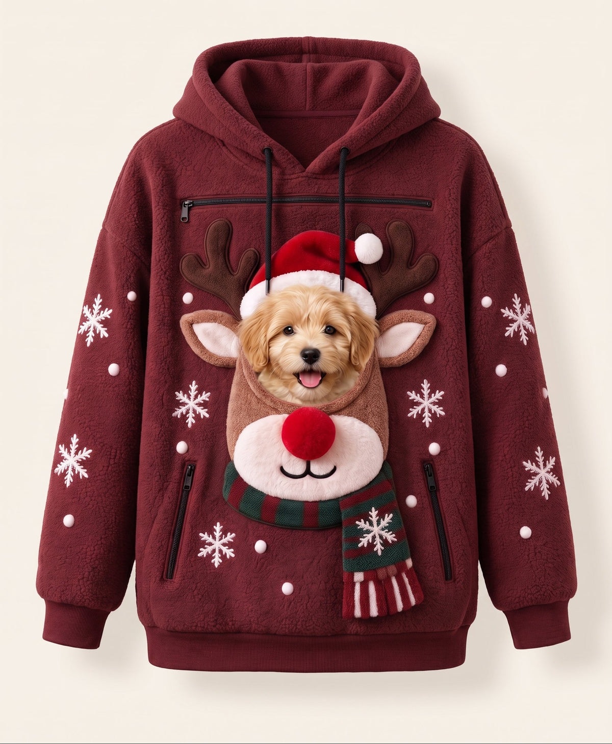 Snorali™ Cozy Pet Carrier Hoodie
